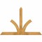 Ekena Millwork Richland Rough Sawn Timber Gable Bracket, Western Red Cedar, 60"W x 40"H x 4"D x 4"F, 16/12 Pitch GBW060X40X0404RIC00RWR - alternate 1